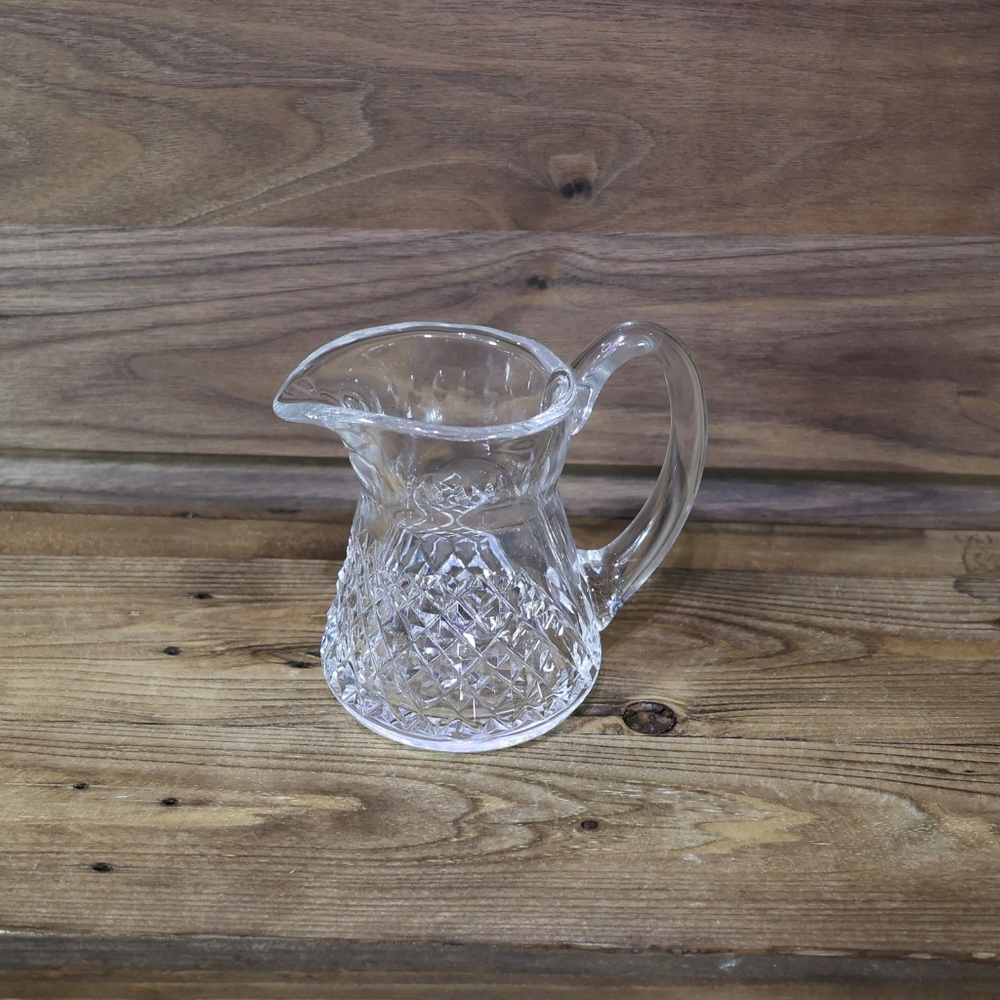 Vintage Waterford Crystal Alana Blown Glass Crystal Creamer 4¾"